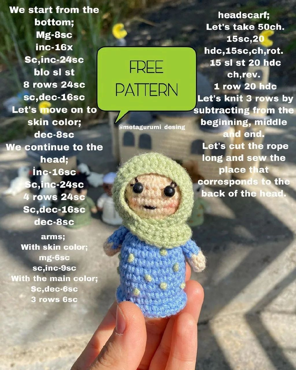 free crochet pattern finger kids