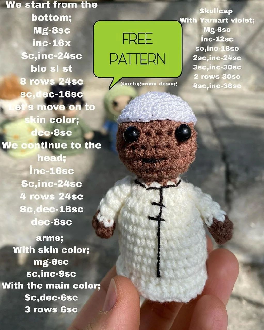 free crochet pattern finger kids