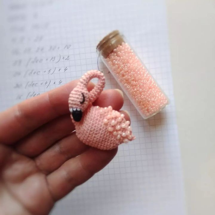 free crochet pattern flamingo
