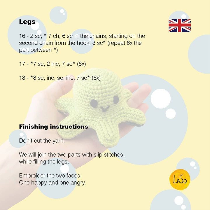 free crochet pattern full octopus