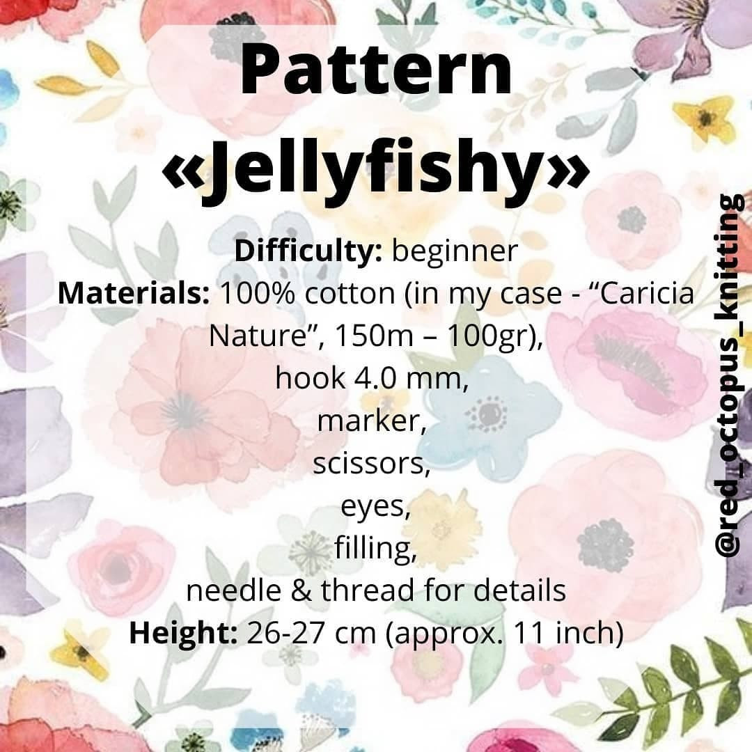 free crochet pattern jellyfishy