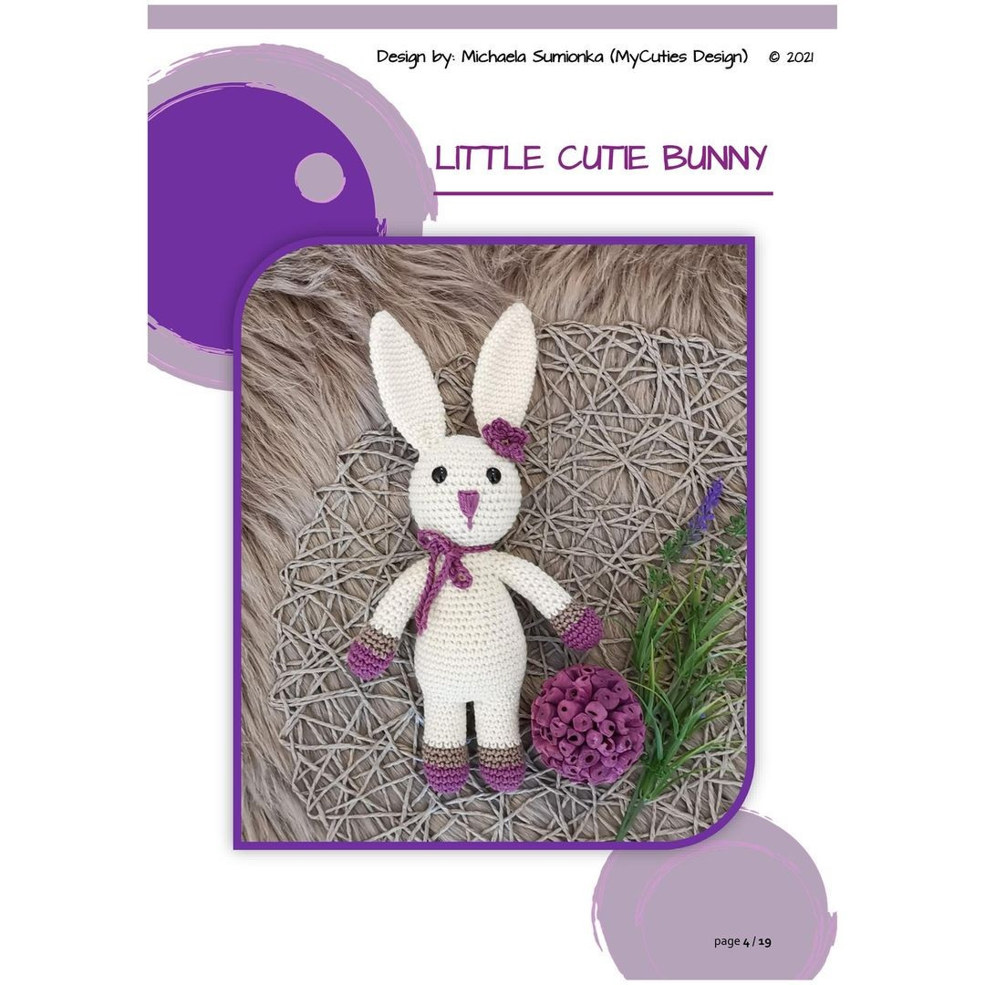 free crochet pattern little cutie bunny