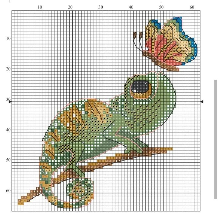 free crochet pattern lizard.