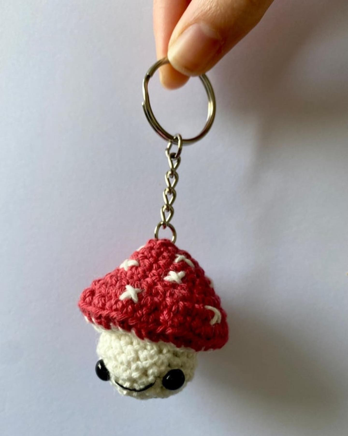 free crochet pattern mini mushroom