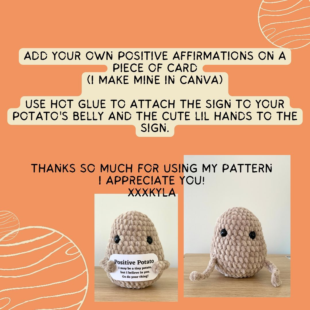 free crochet pattern of potatoes