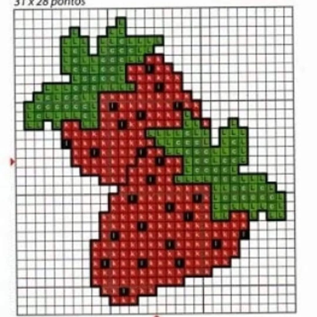 free crochet pattern of tomato, strawberry, cherry