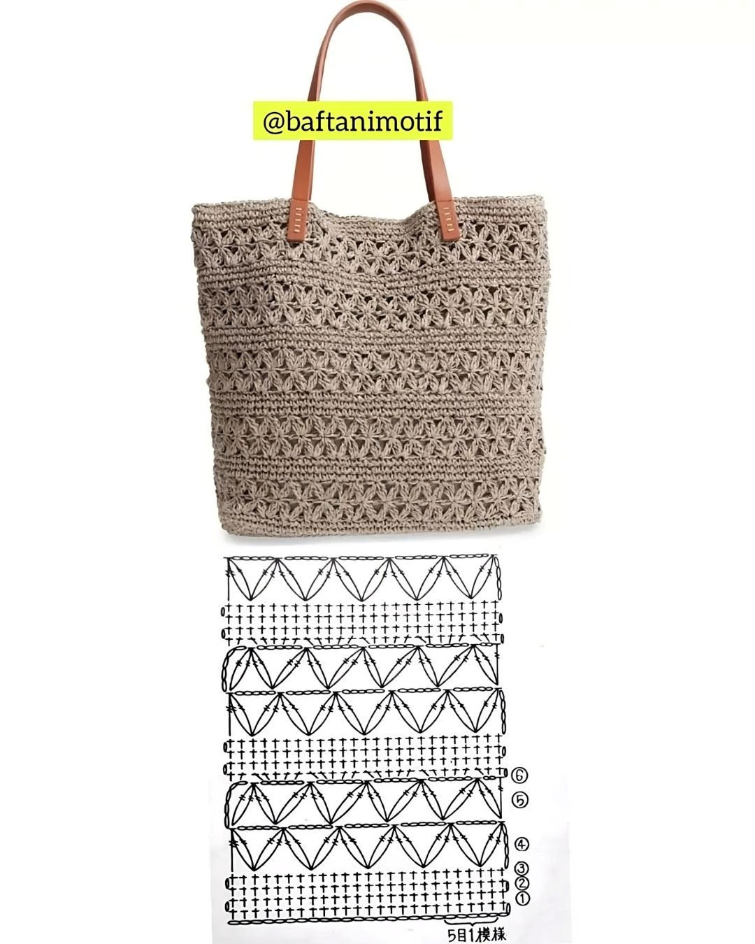 free crochet pattern orange handbag