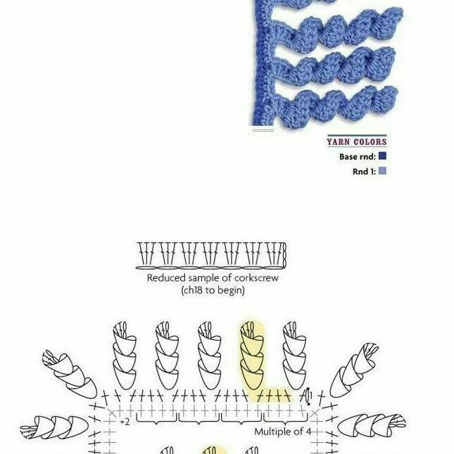 free crochet pattern pattern on the back of the wings