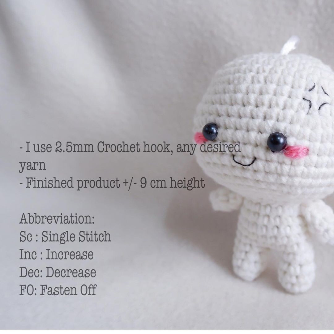 free crochet pattern pentol quby