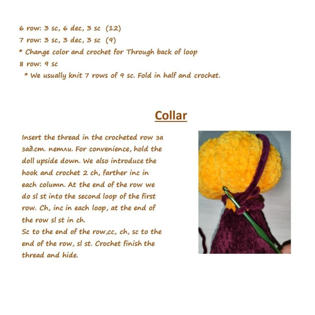 free crochet pattern pumpkin jack