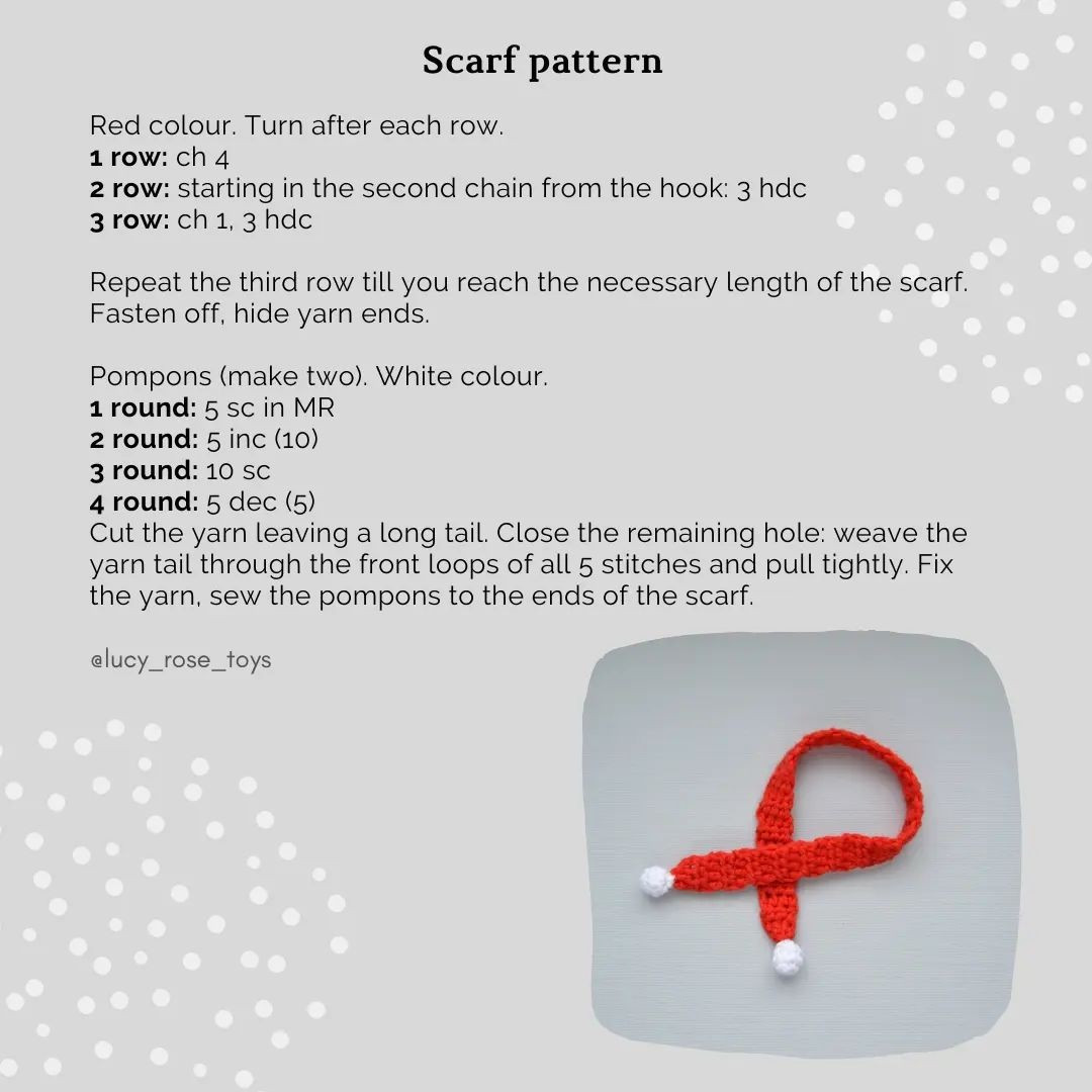 free crochet pattern scarf