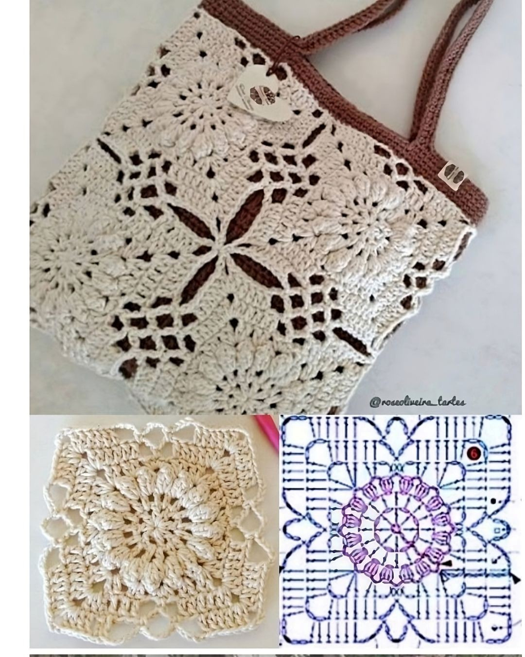 free crochet pattern shoulder bag