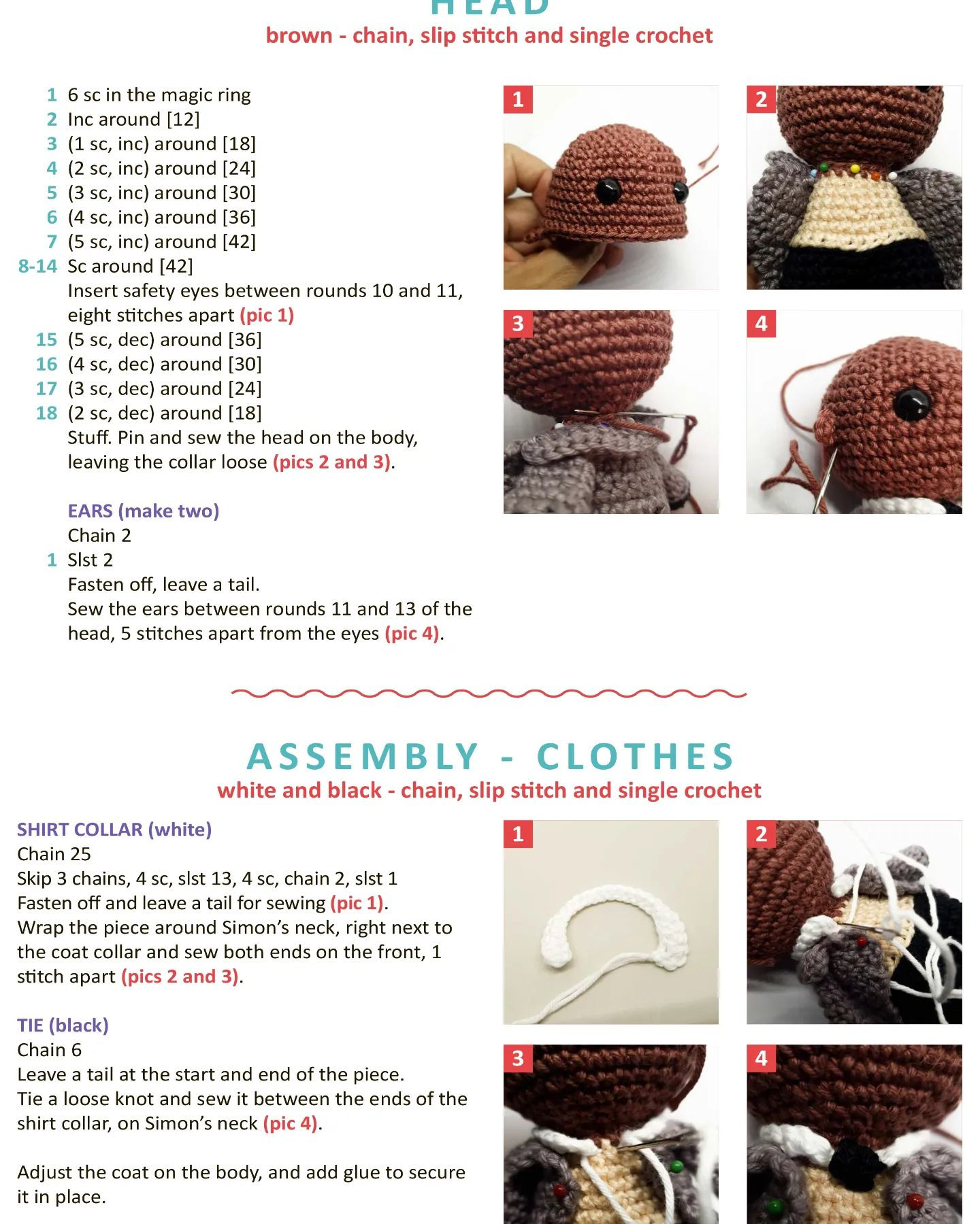 free crochet pattern simon baset