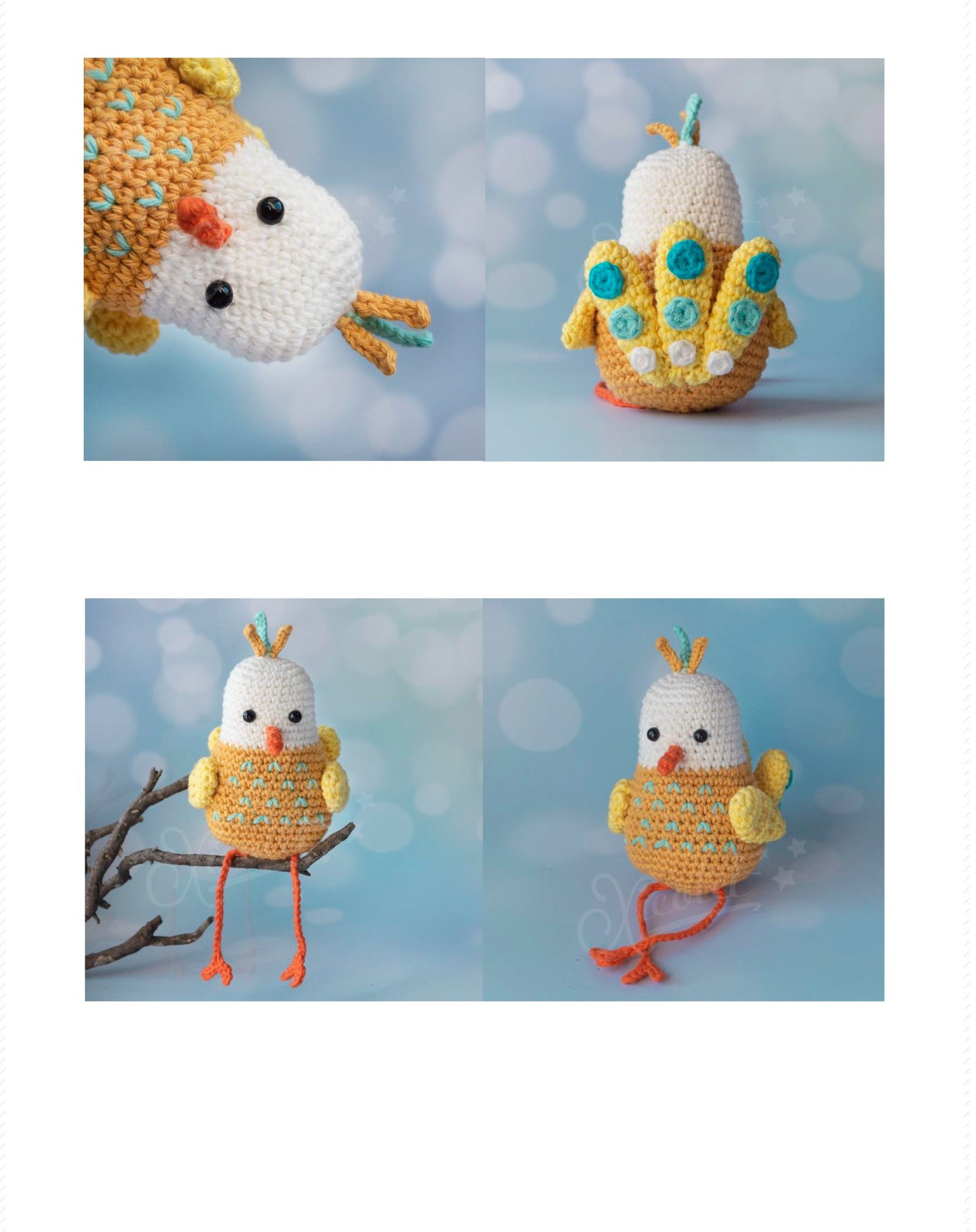 free crochet pattern tulip the bird