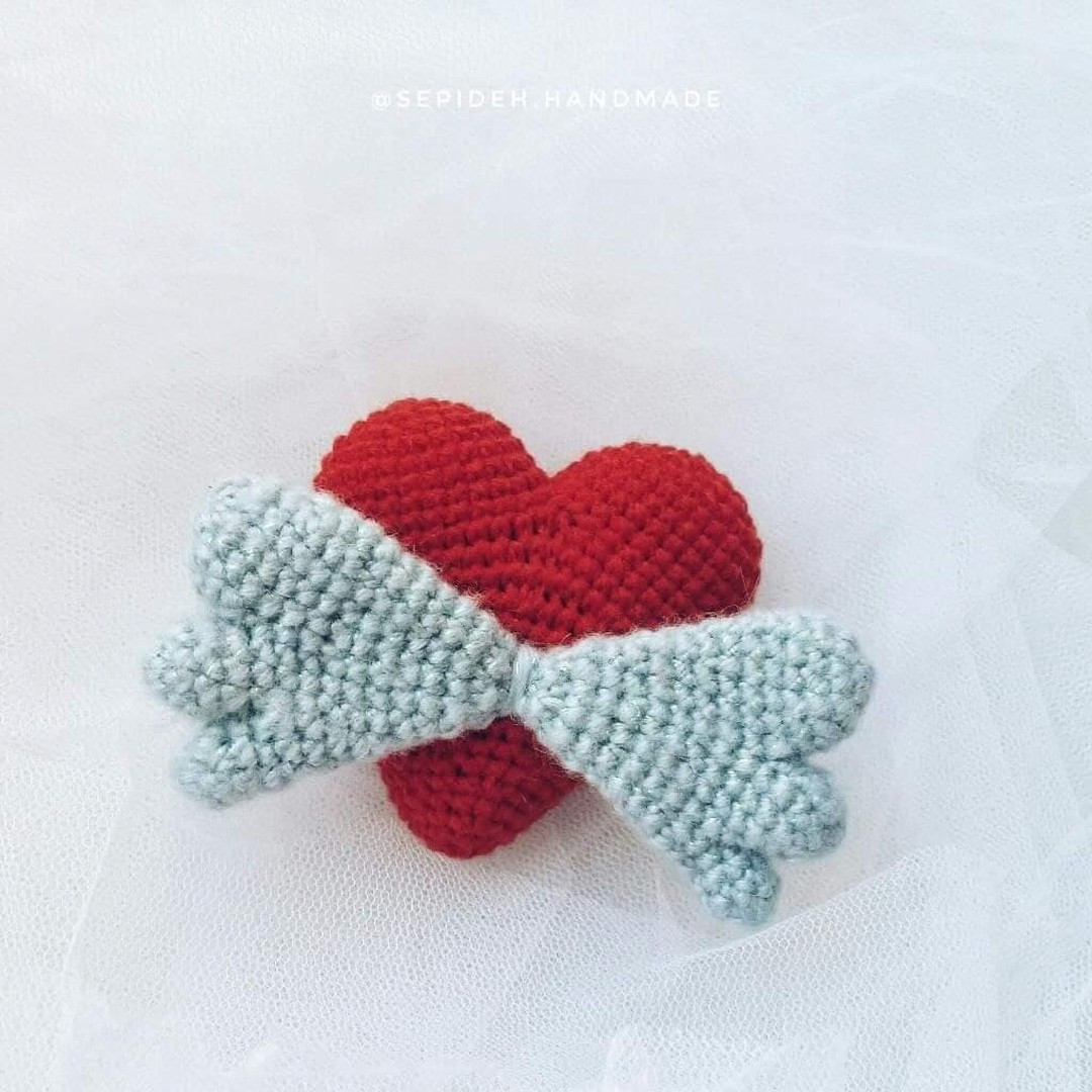 free crochet pattern valentine heart