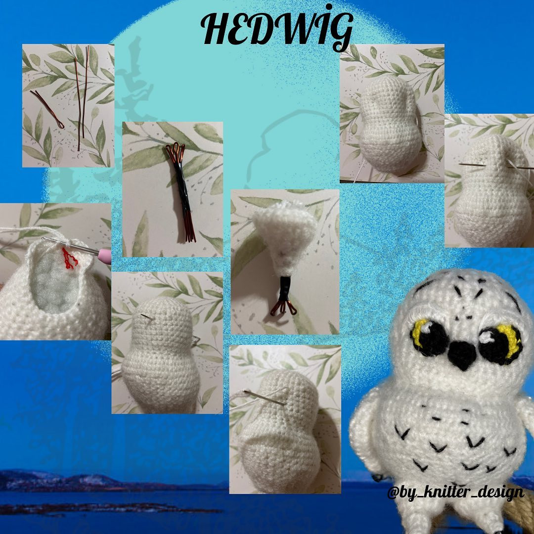 free crochet pattern white owl.