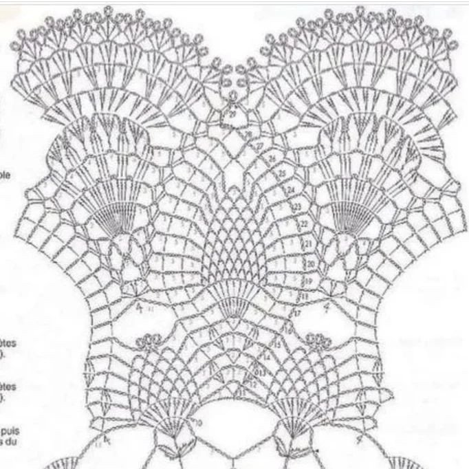 Free crochet pattern with thirteen rounded petals like snowflakes.