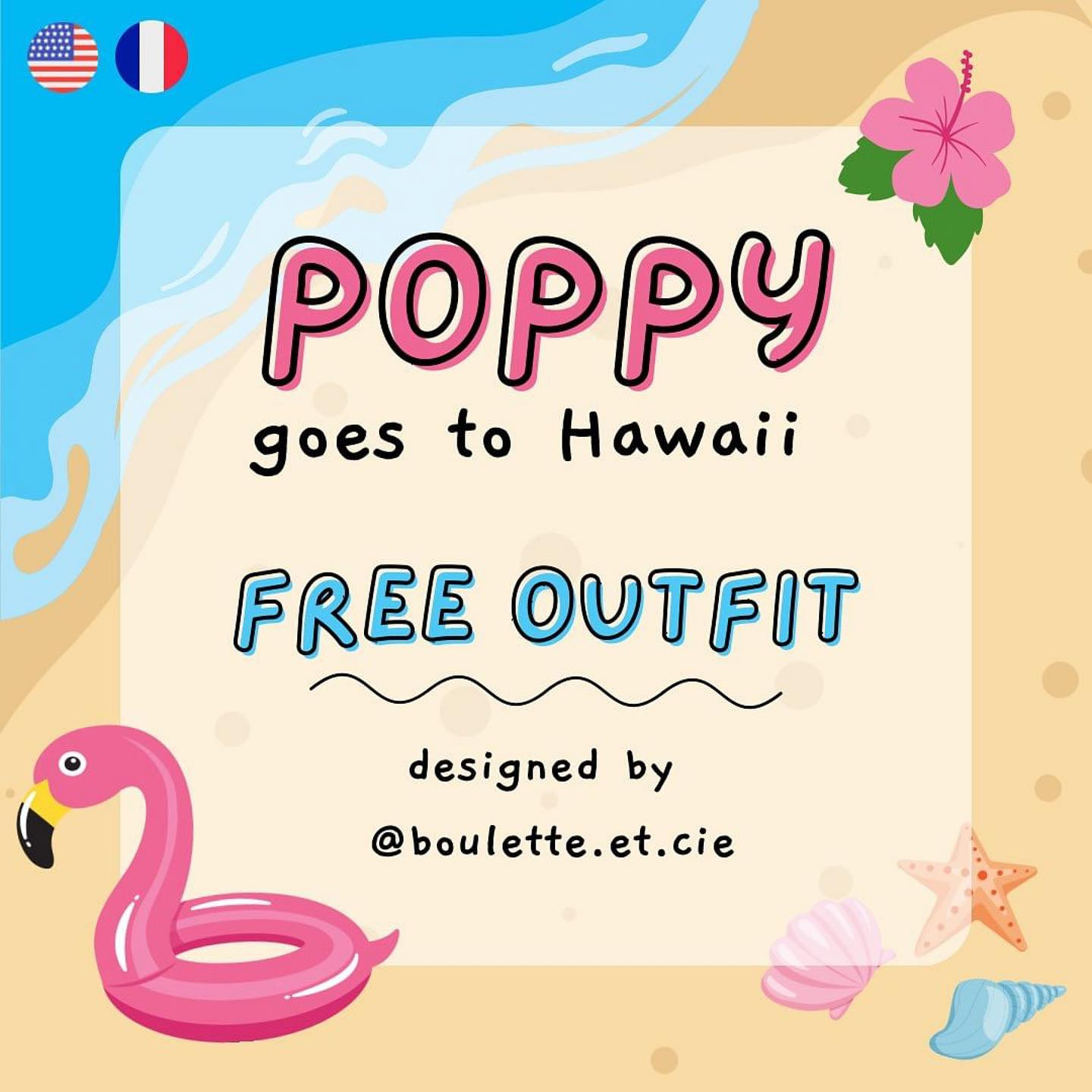 poppy goes to hawaii crochet pattern