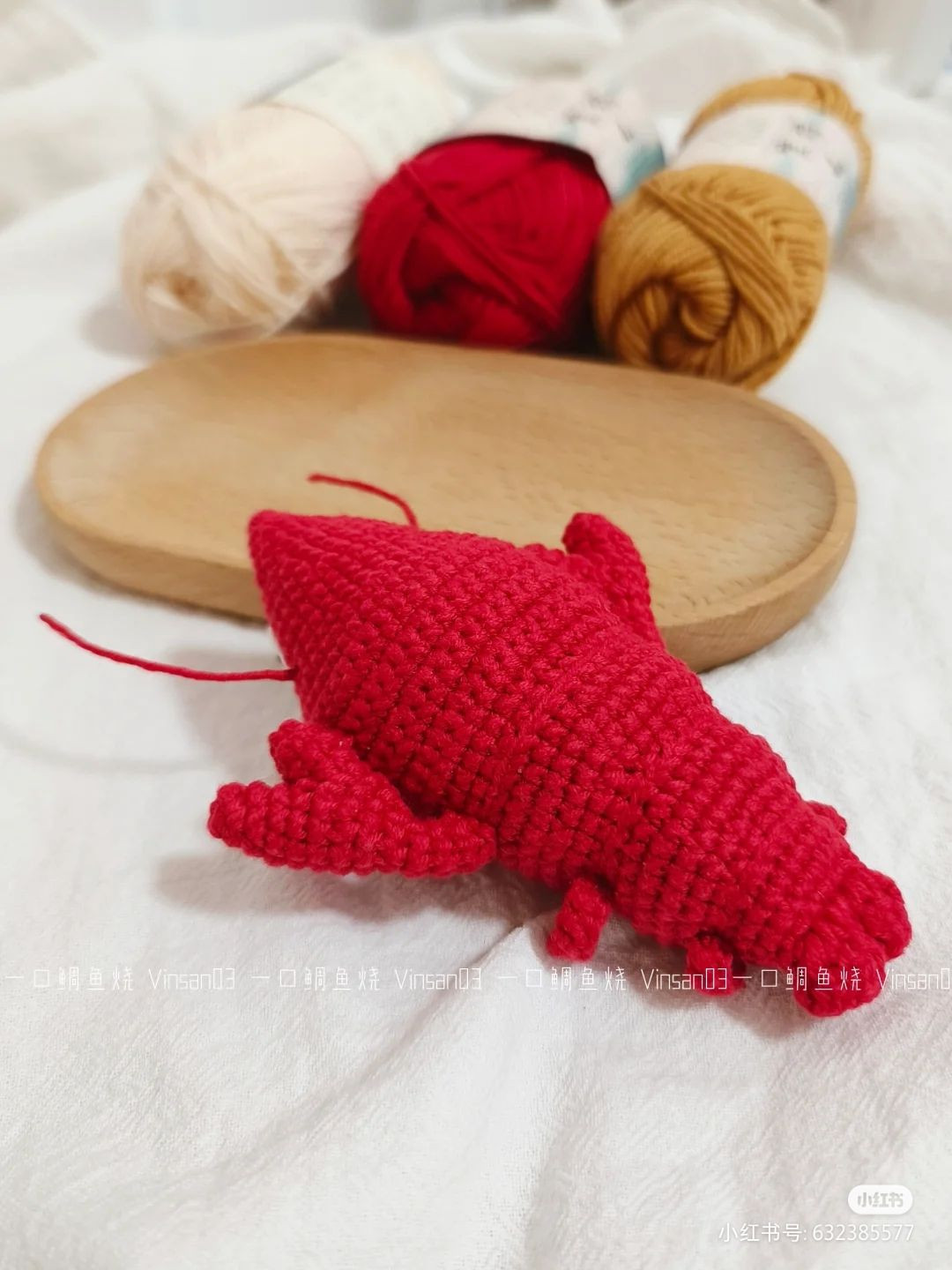 shrimp dumplings hum crochet pattern