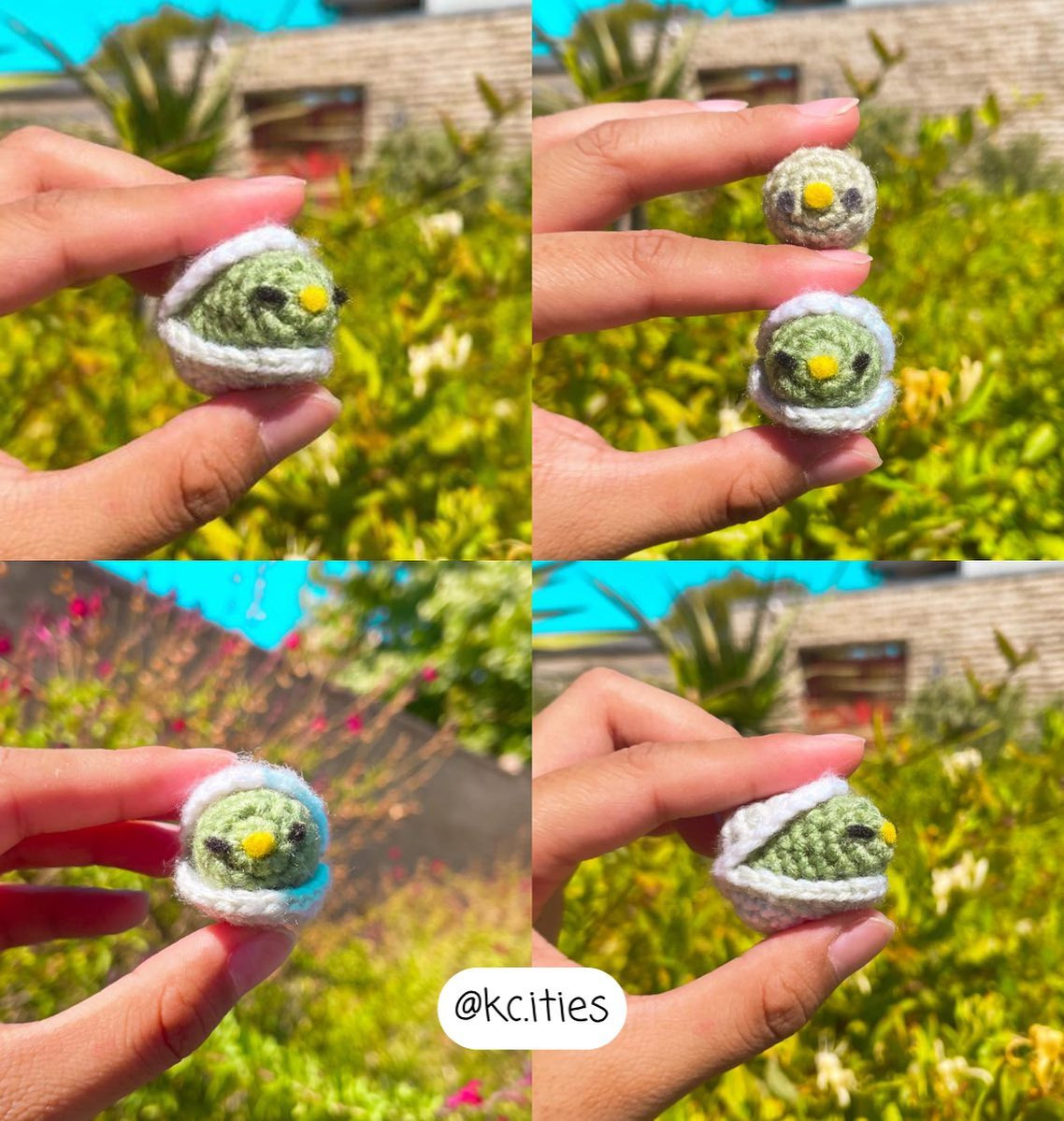 small pistachio crochet pattern