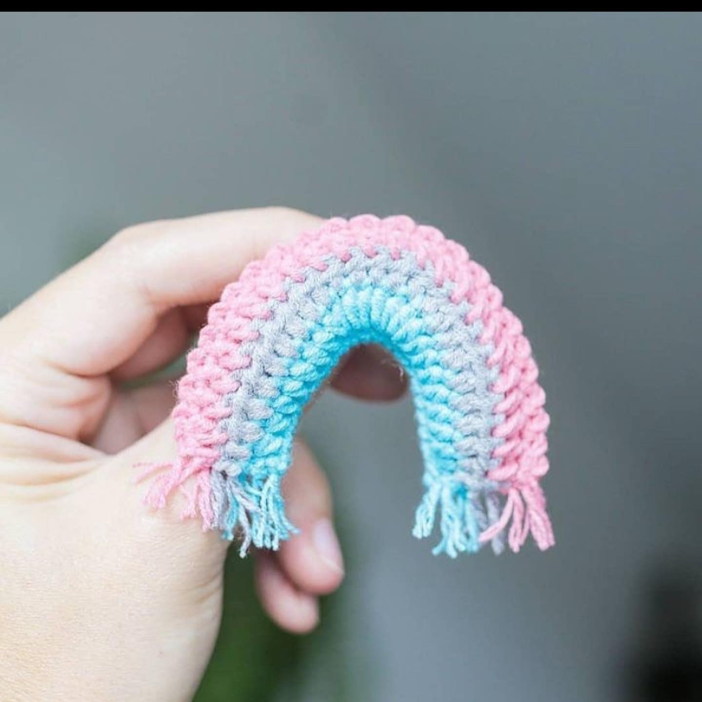 sun and rainbow crochet pattern