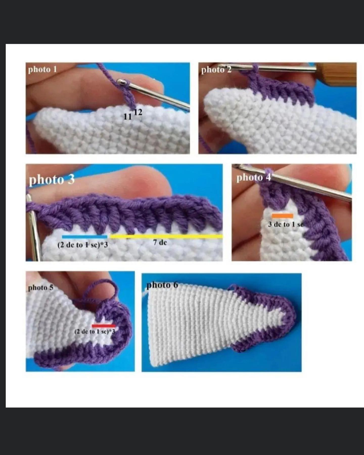 white axolotl, free crochet pattern