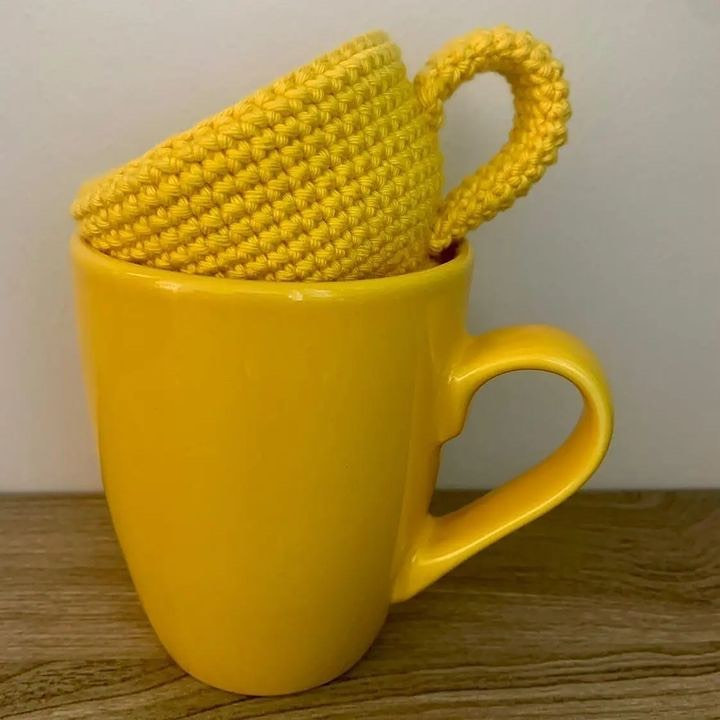 yellow tea cup crochet pattern
