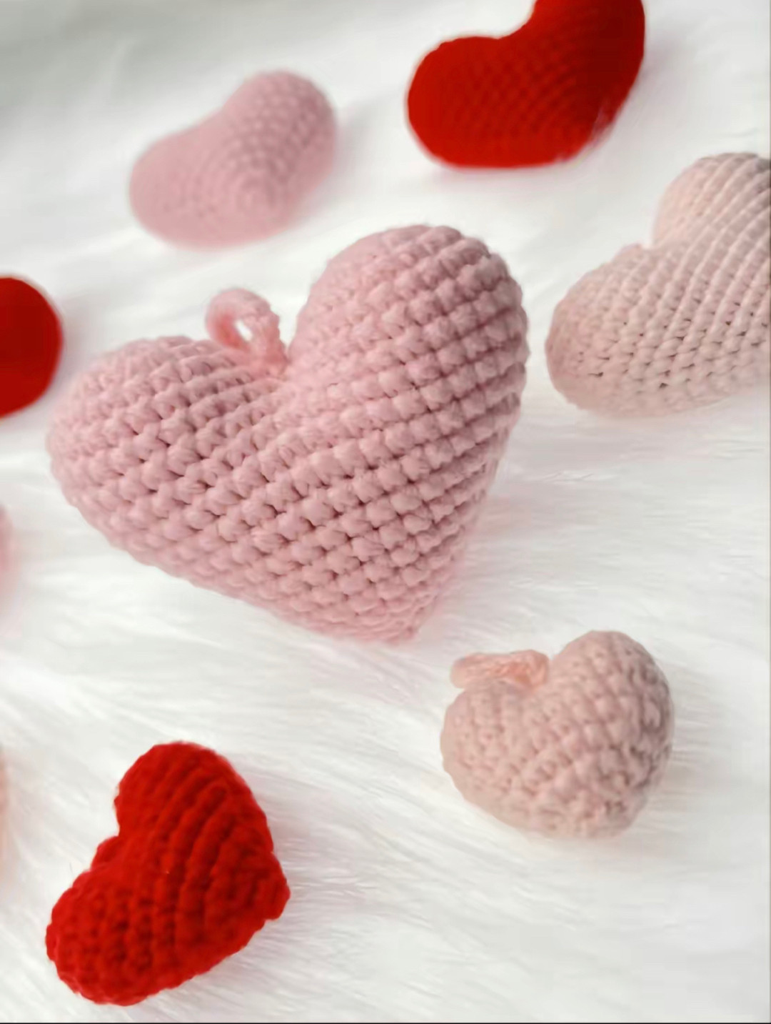 9 types of crochet heart patterns