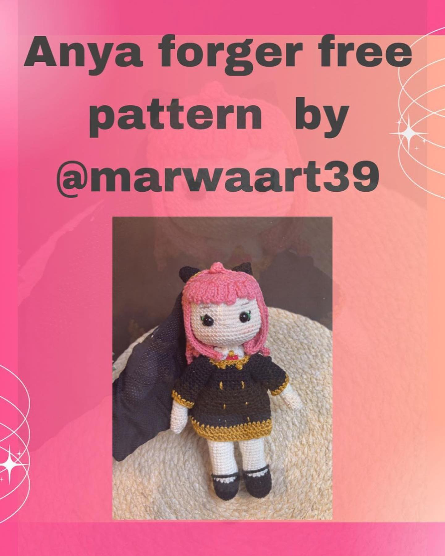 anya forger free pattern
