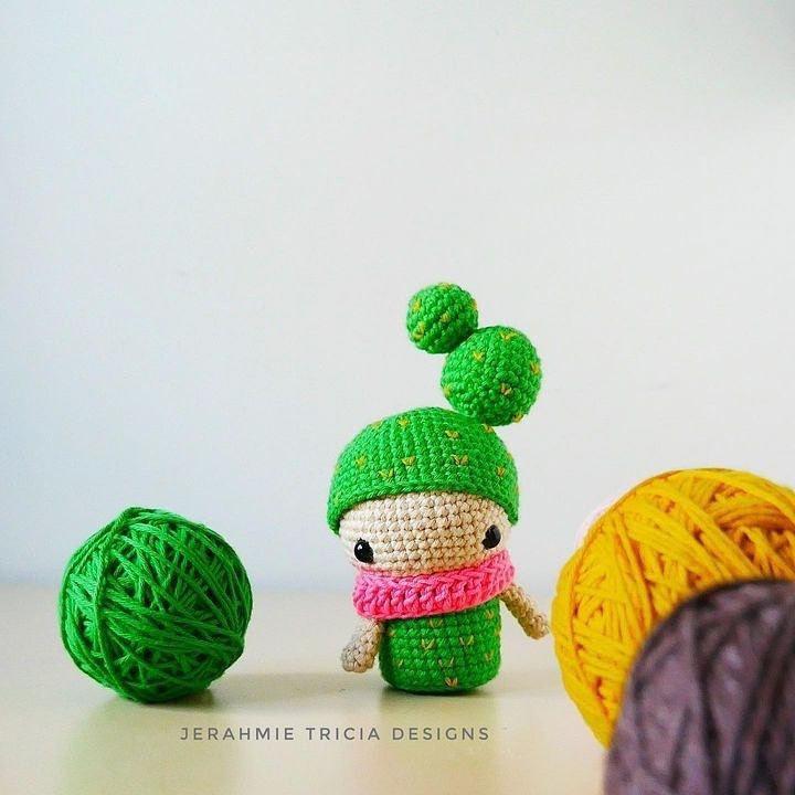 baby cactus free pattern part 1