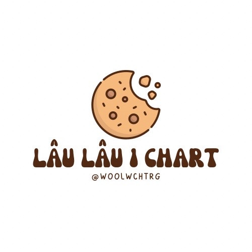 Chart bánh quy mắt màu trắng