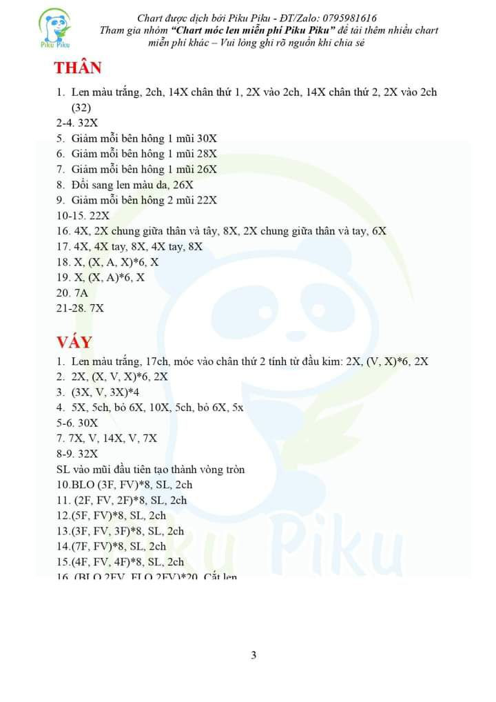 Chart móc búp bê tóc màu đen, váy màu hồng.