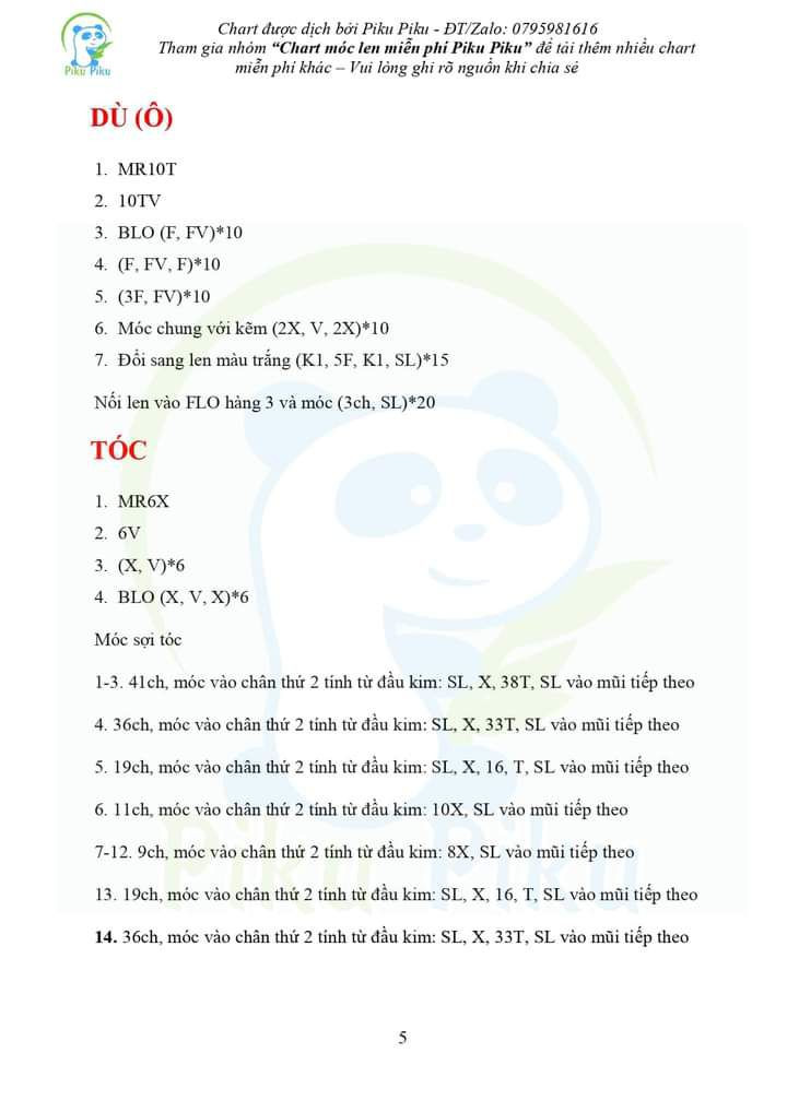 Chart móc búp bê tóc màu đen, váy màu hồng.