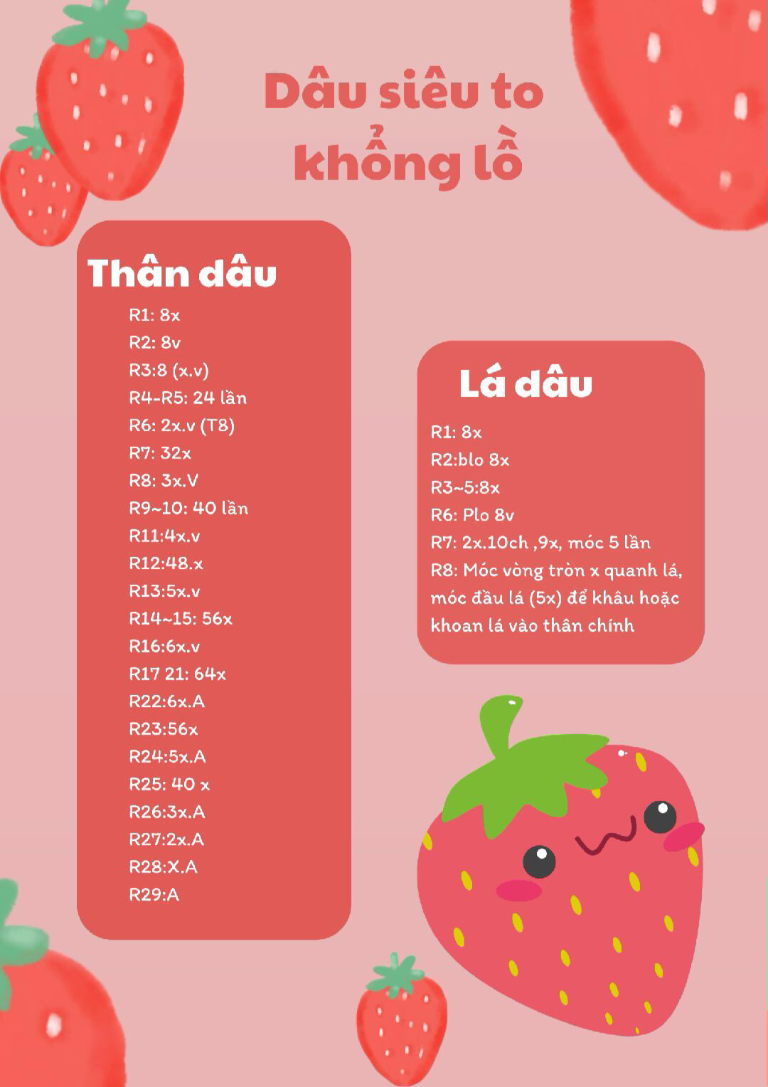 chart móc dâu siêu to khổng lồ