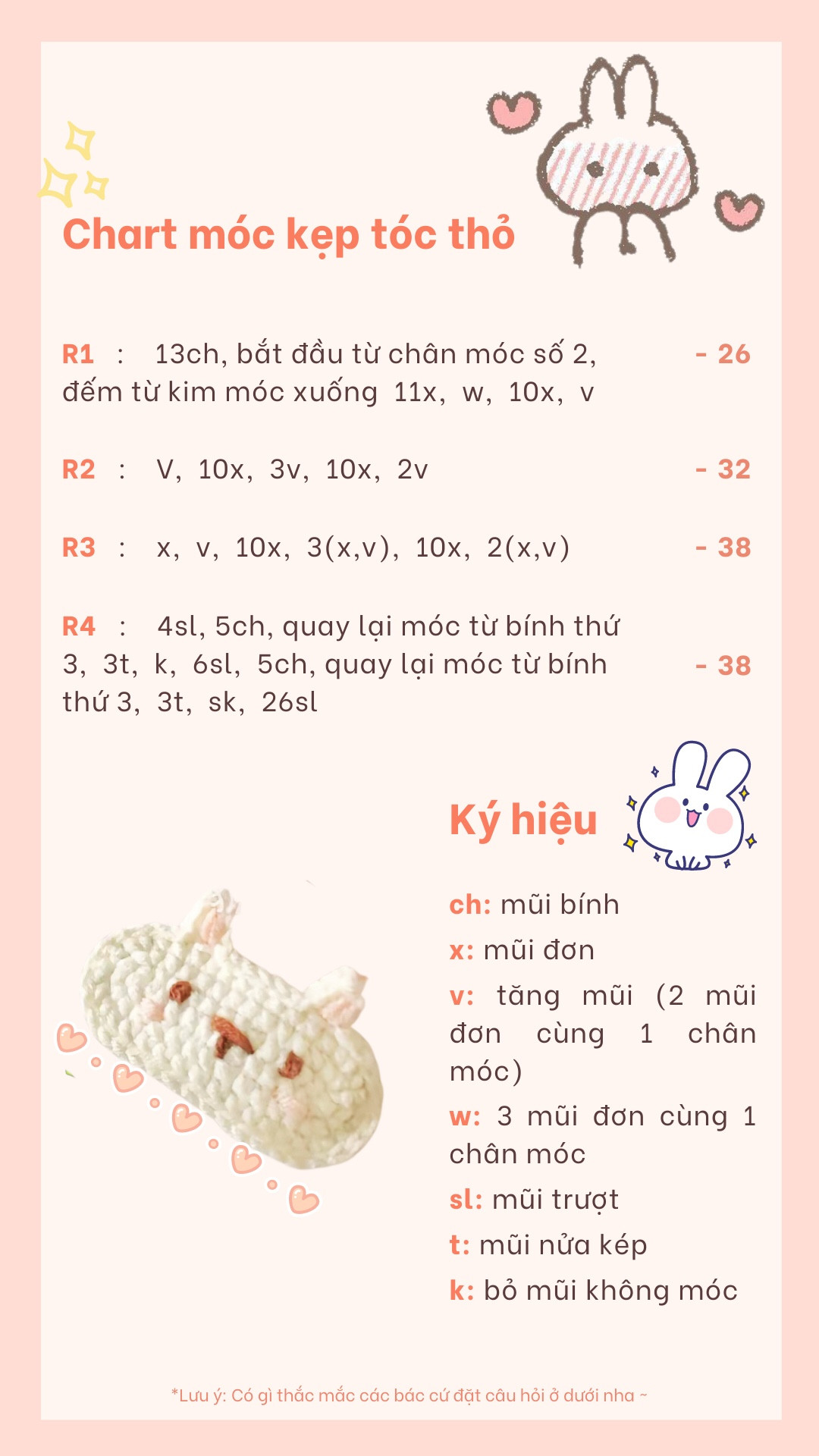 Chart móc kẹp tóc thỏ. kẹp tóc carrot, cà rốt.