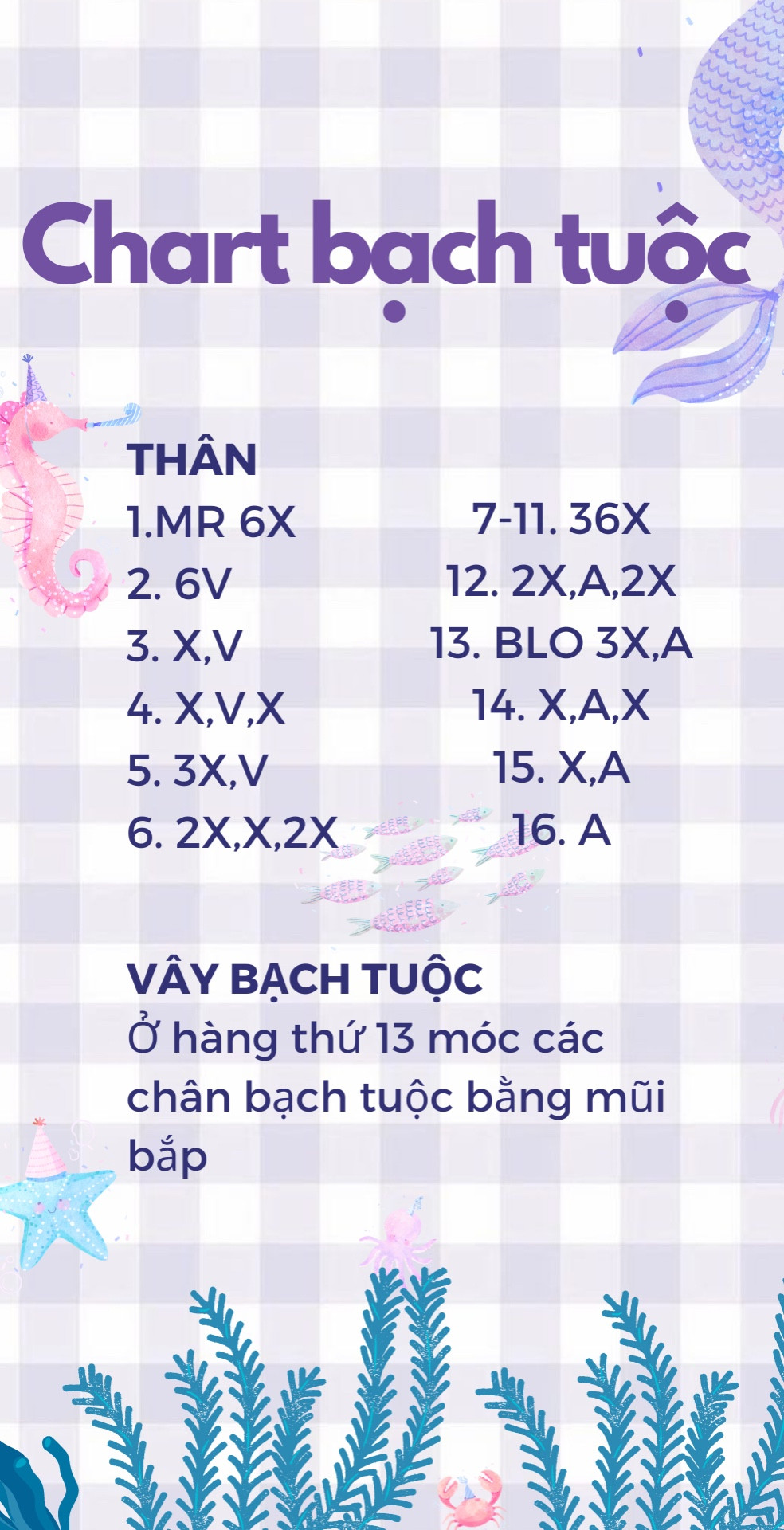 Chart móc len bạch tuộc.