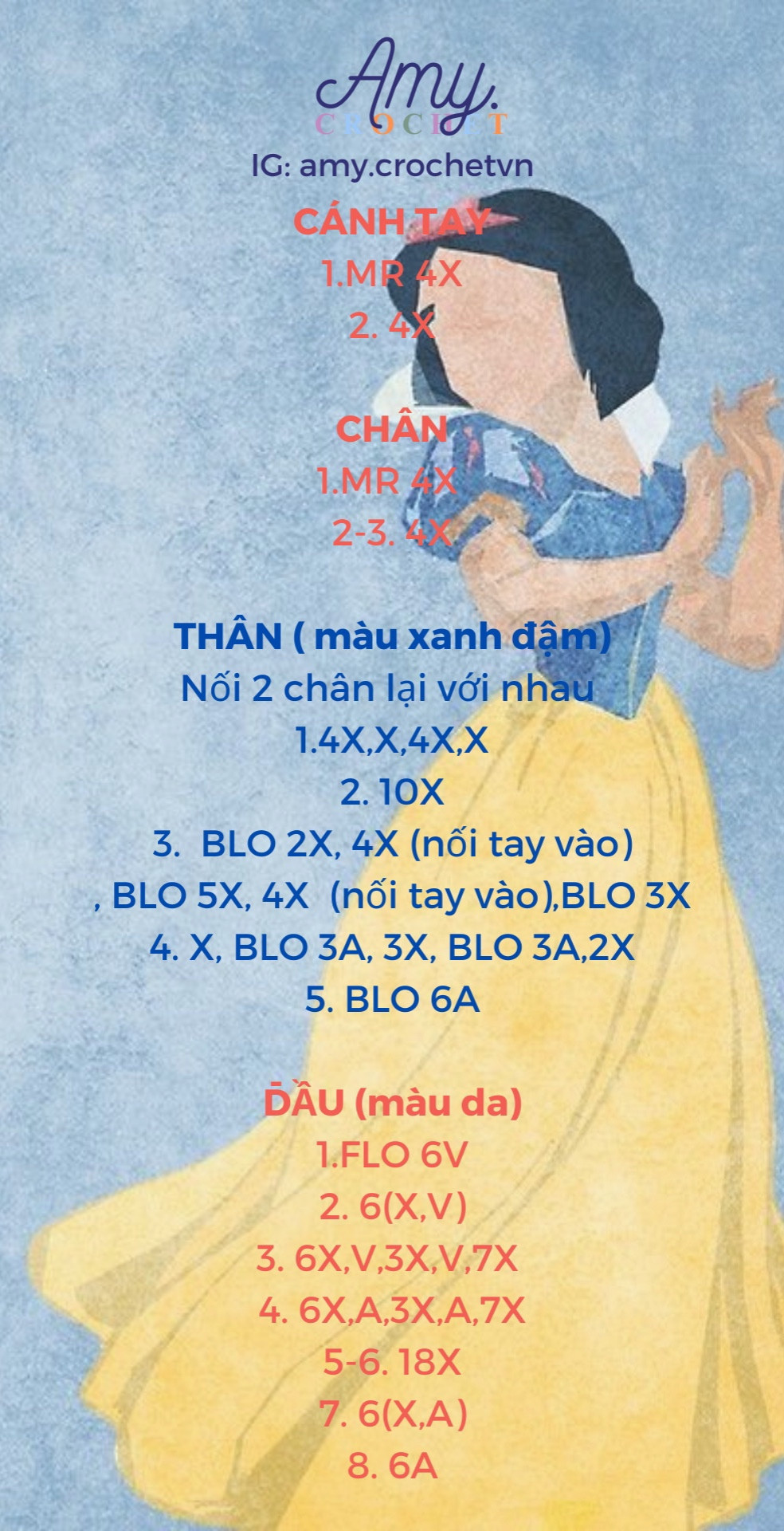 Chart móc len bạch tuyết