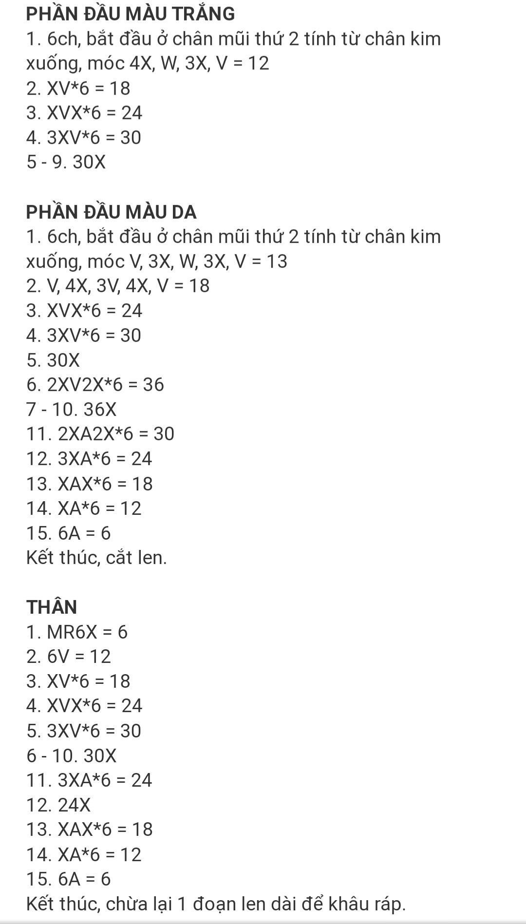 Chart móc len cừu màu xám lông màu trắng.