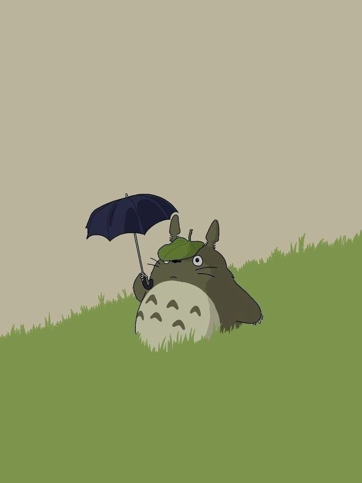 Chart móc móc khóa totoro màu xám bụng màu trắng đội mũ màu xanh..