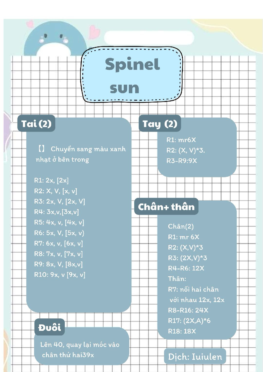 chart móc spinel sun