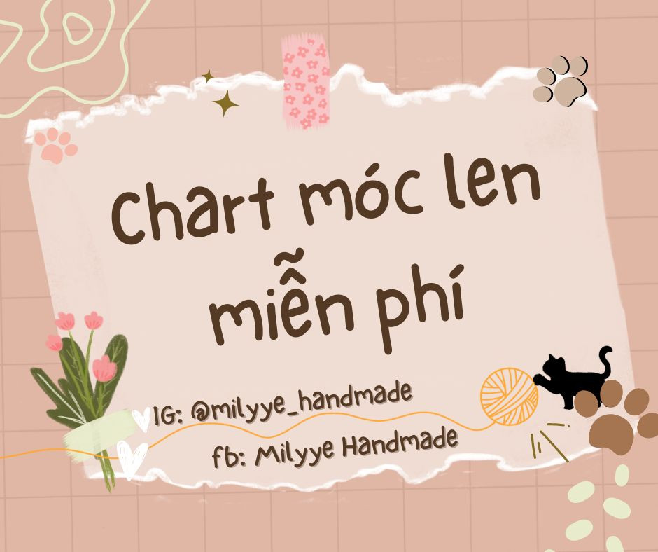 Chart móc túi thỏ trắng.