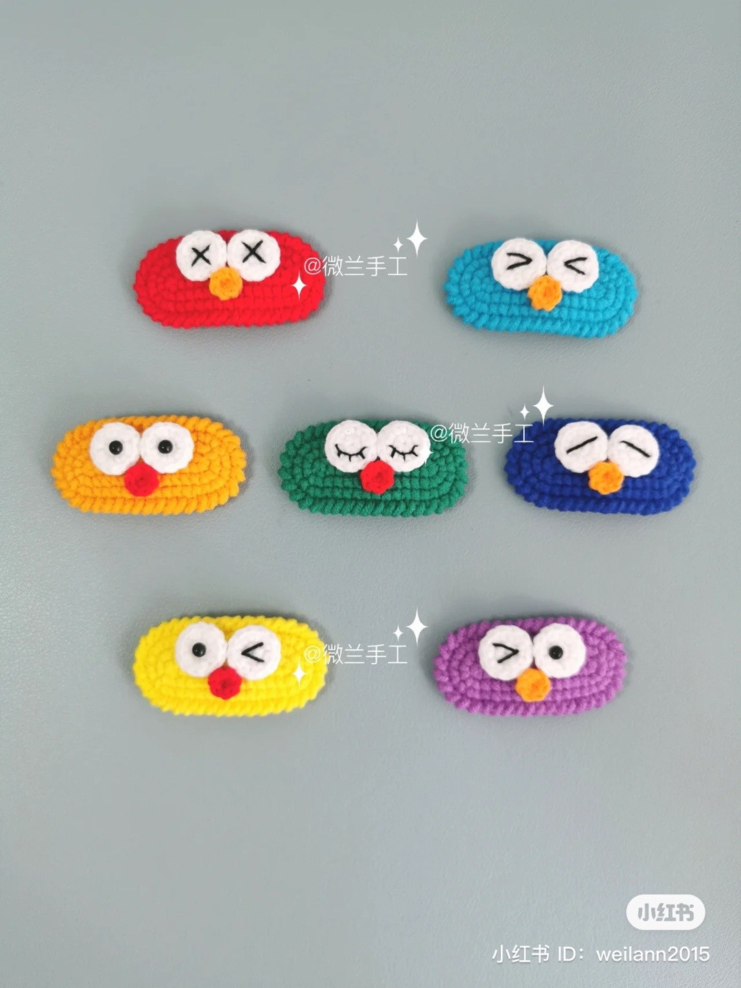 Chicken and duck crochet pattern