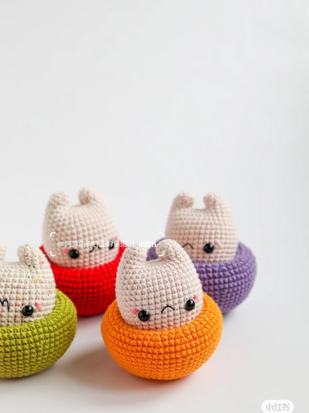 cute little mushroom crochet pattern