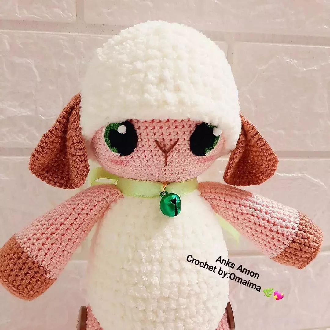 free english pattern for off white sheep.