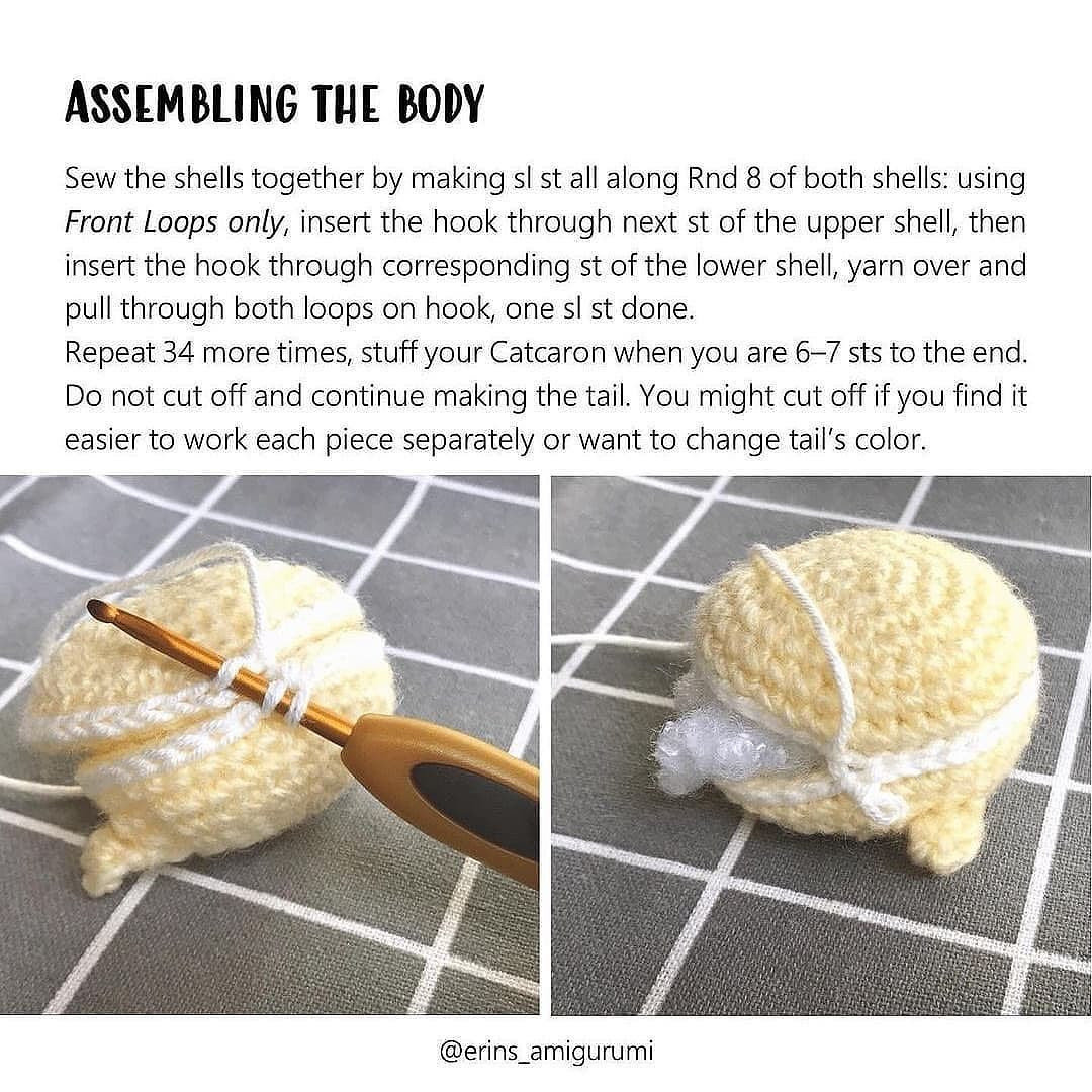 free pattern catcaron