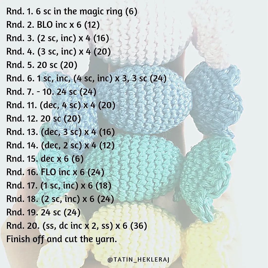 free pattern crochet candy