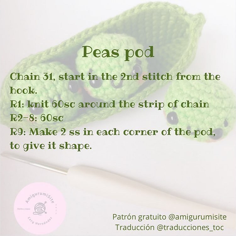 free pattern pea