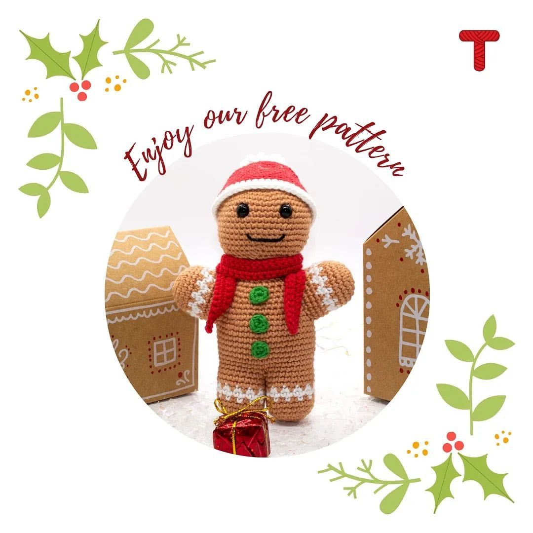 gingerbread cookie man free pattern.
