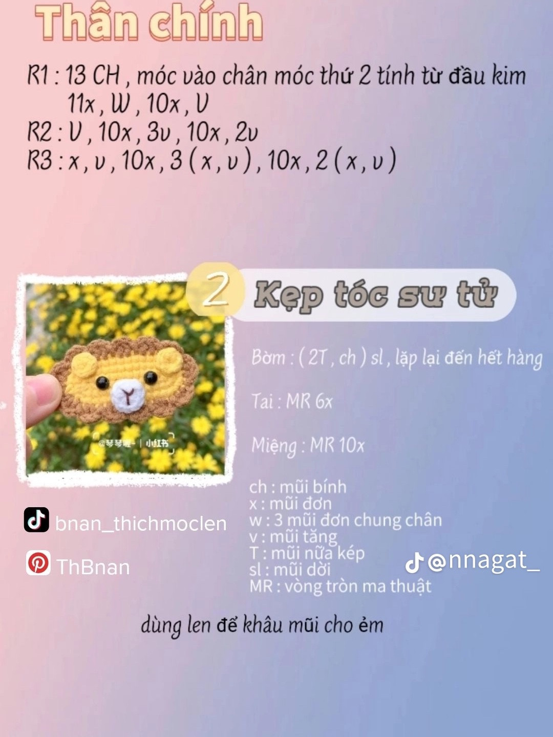 Kẹp tóc sư tử