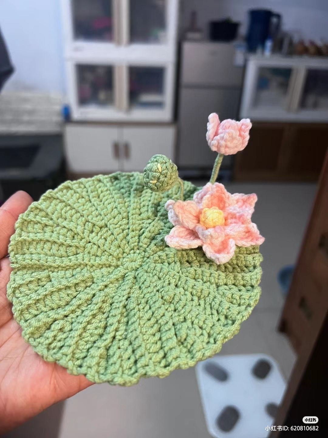 lotus leaf crochet pattern